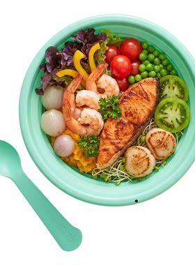 外出便携式辅食碗儿童餐具折叠碗