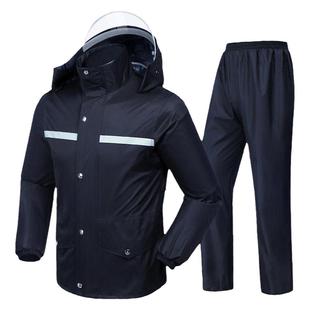 雨衣雨裤套装外卖骑手专用款男士分体成人外穿钓鱼单人全身防暴雨