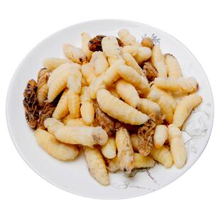 蜂蛹新鲜马蜂蛹活体干油炸即吃冷冻地蜂虎头蜂张家界500g