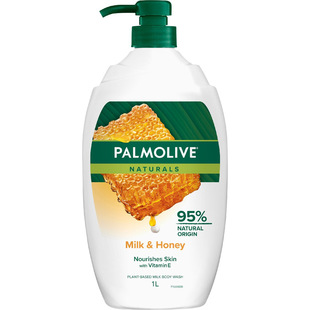 Palmolive棕榄牛奶蜂蜜保湿滋润沐浴露body wash 澳洲直邮代购