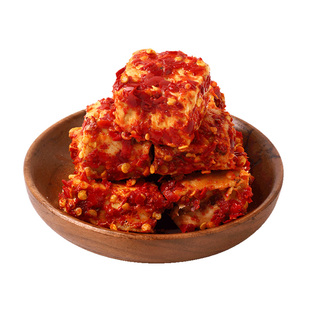 曾姐湖南豆腐乳霉豆腐新化特产香辣无油辣腐乳1000g毛豆腐一块