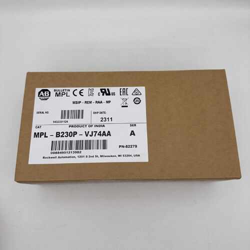议价美国罗克韦尔Allen-BradleyABMPL-B230P-VJ74AA伺服电机质保1