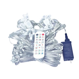 蓝牙LED智能窗帘灯户外招牌点控氛围灯编程连屏字幕灯墙面屏幕灯