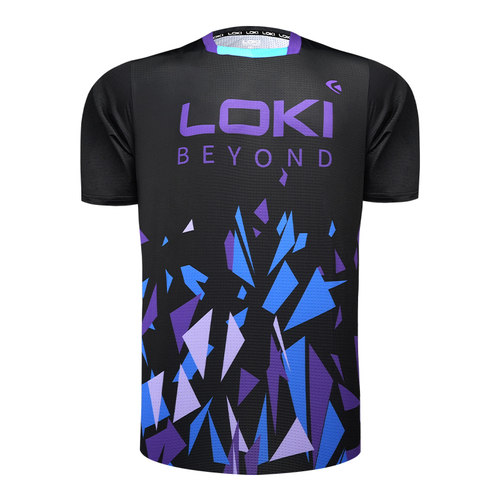 LOKI雷神乒乓球服速干短袖2024新款运动服套装男女款训练比赛球衣