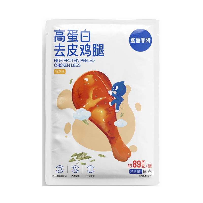 鲨鱼菲特去皮鸡腿健身代餐鸡腿肉