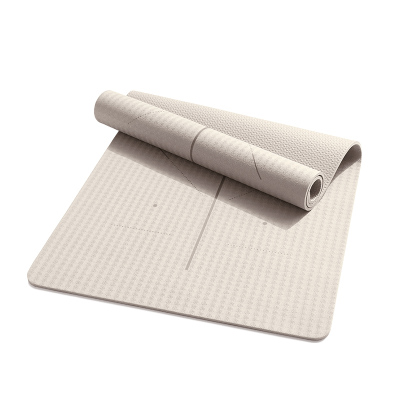 新款白色防滑抗菌瑜伽垫