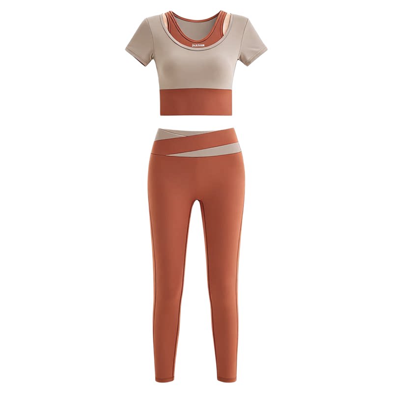 2026新款速干健身服短袖套装