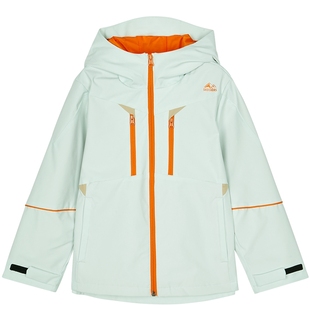 斯凯奇outlets儿童羽绒服新款男女童梭织连帽冲锋衣防水外套套装