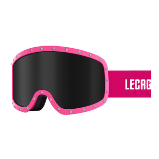 乐凯奇钻石镶嵌滑雪眼镜女双层防雾登山滑雪镜头盔一体护目镜装备