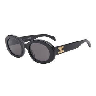 【自营】Celine赛琳墨镜女凯旋门椭圆太阳眼镜时尚款配包CL40194U