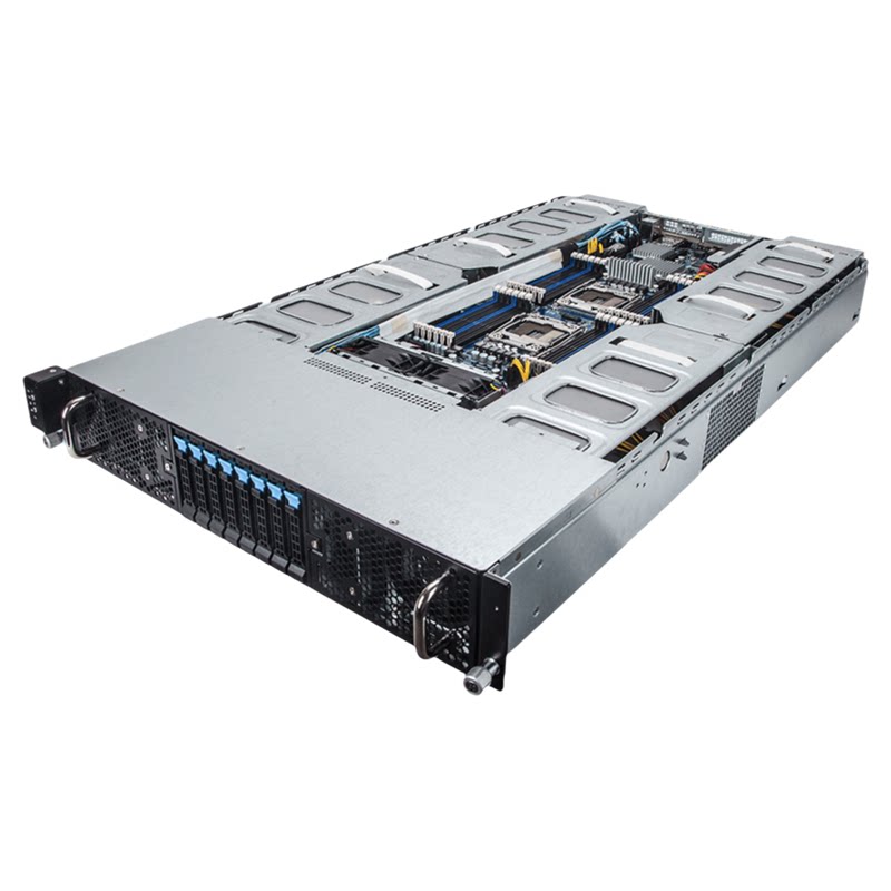 技嘉G250-G52八卡GPU服务器2U双路准系统深度学习渲染AI算力主机
