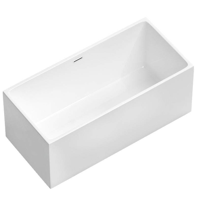 独立方形浴缸家用小户型