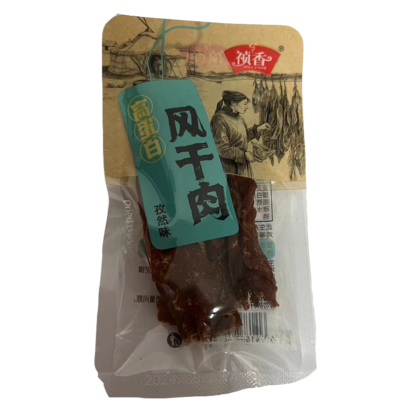 祯香风干肉鸡肉制品高蛋白地热量