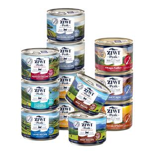 【ziwi旗舰店】滋益巅峰猫罐头185g*8/12营养主食罐猫咪成幼猫