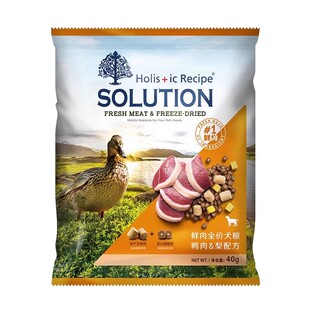 耐吉斯狗粮全价冻干鲜肉夹心成犬鸭肉梨犬粮全期狗粮试吃装