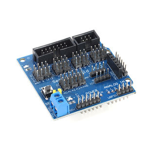 UNO R3传感器扩展板 Sensor Shield V5.0 拓展模块 兼容Arduino