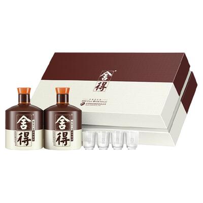 舍得酒600ml52度礼盒装浓香白酒