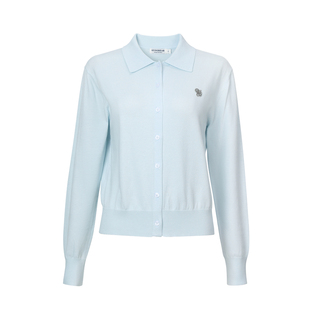 GUOOBEAR古家小熊毛针织开衫2025秋季简约休闲潮流时尚毛衣上衣