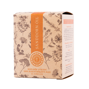 捷克圣希尔德佳德沙棘油胶囊 修粘膜脾胃健康调理消化好60粒