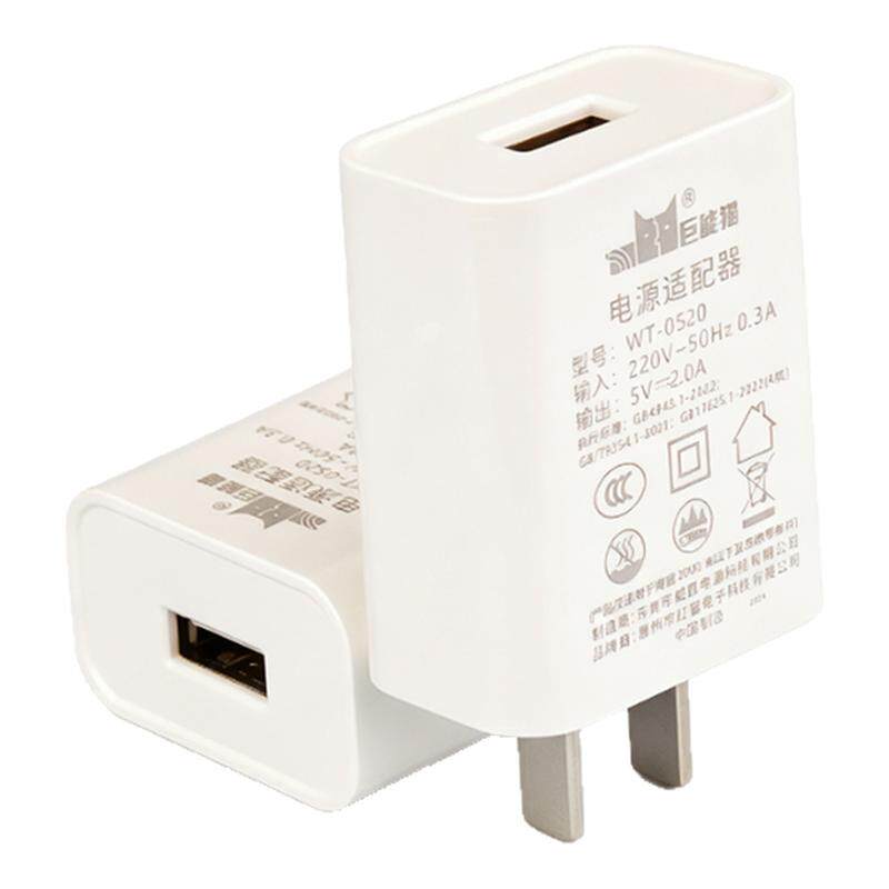 5V2A智能指纹锁电池专用充电器头