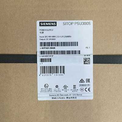 议价6EP1437-2BA20 SITOP PSU300S 40A 调节型电源6EP14372BA20