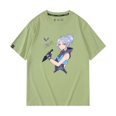 休闲宽松纯棉情侣短袖