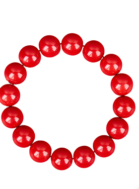 天然朱砂本命年情侣手链