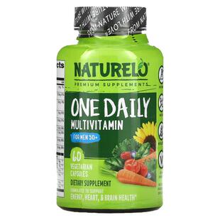 NATURELO50岁以上男性每日一粒多维生素复合综合营养片维生素自护