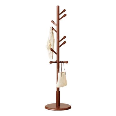 全实木卧室落地衣帽架