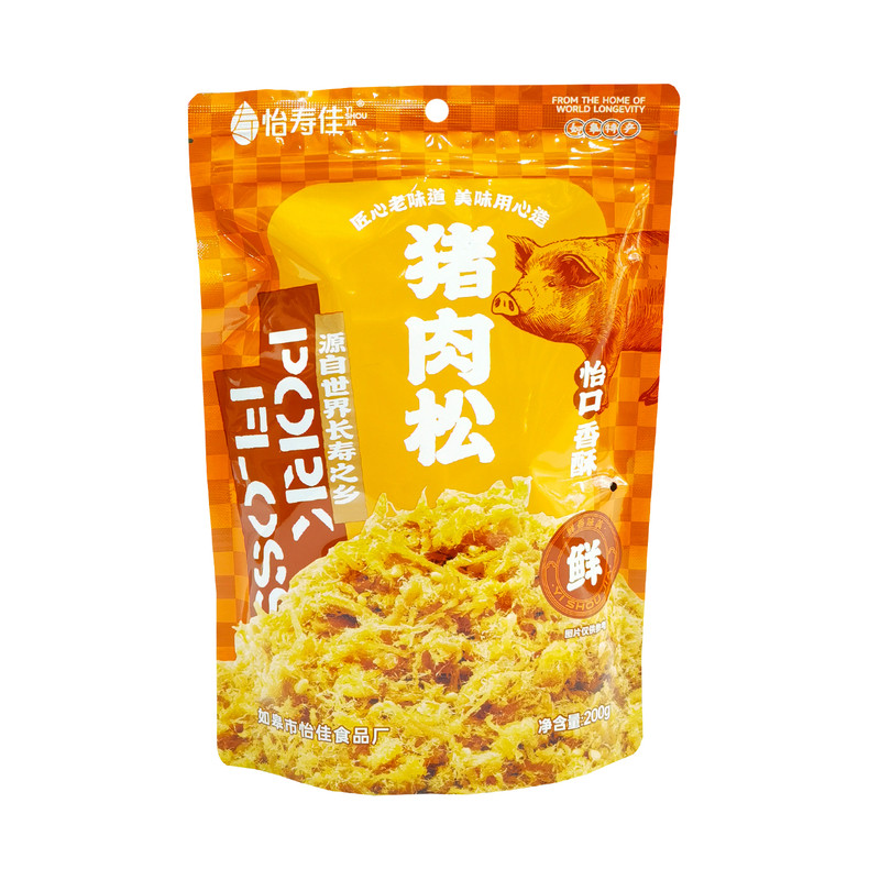 怡寿佳猪肉松如皋特产香酥肉松