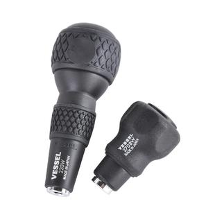 VESSEL螺丝刀日本进口十字一字两用螺丝批威威多功能套装批头手柄