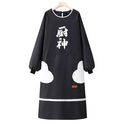 长袖防水罩衣加大围裙工作服