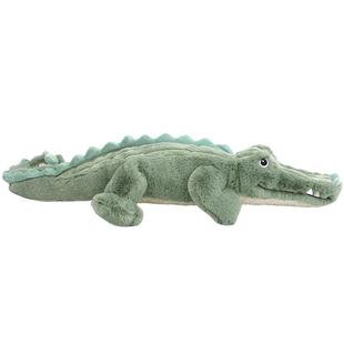 美国monami莫奈美鳄鱼杰格毛绒玩偶丛林野生动物老虎玩具年货礼物