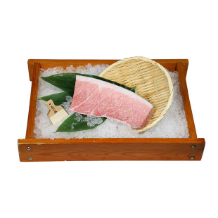 霜降北方蓝旗金枪鱼黑鲔大腹大脂日料生鱼片toro高油脂入口即化