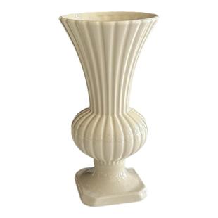 SilentWind法式复古高颜值奶白陶瓷花瓶插鲜花郁金香水培花器摆件