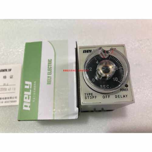 议价RELY瑞莱 ST3PF 时间继电器 断电延时继电器 5S 10S 30S 6M 1