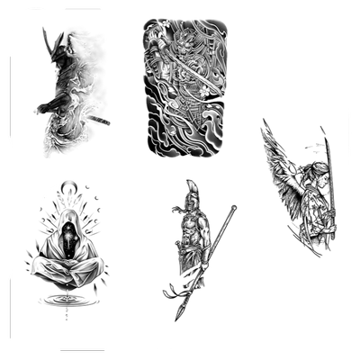 草本纹身贴防水持久不反光