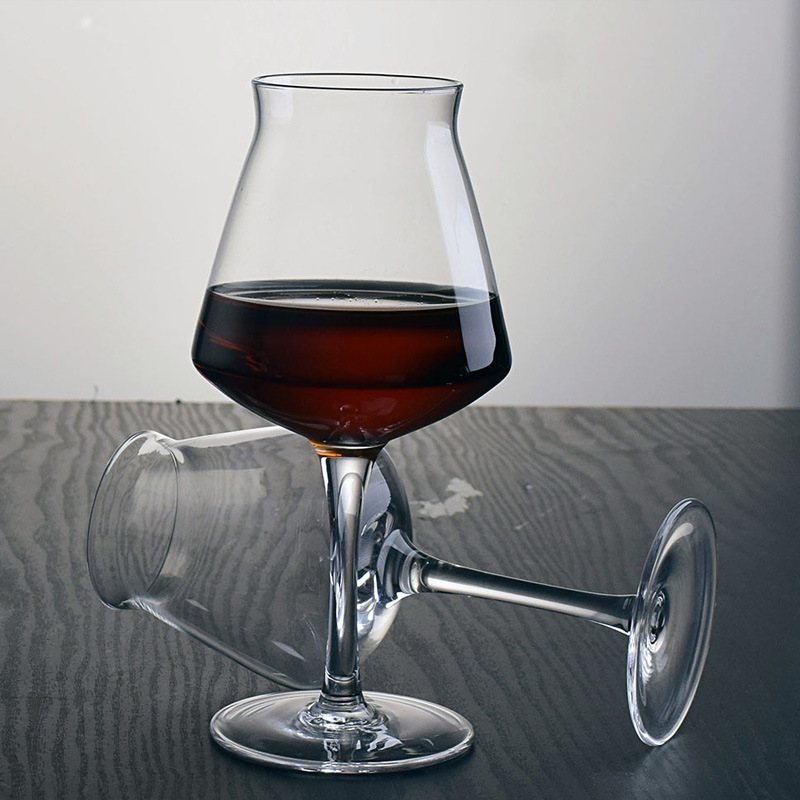 水晶玻璃红酒杯高脚杯啤酒杯小麦洋酒杯品鉴杯饮料杯水晶高脚果汁