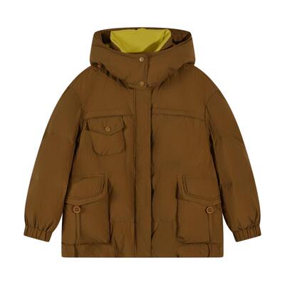 美特斯邦威女面包羽绒服