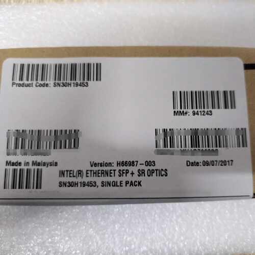 询Intel 10G光纤模块(FTLX8571D3BCVI31