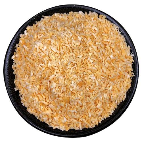 黄金椰粒椰子片碎粒香烤椰片脆片椰肉椰蓉500g蛋糕烘焙商用椰丝脆