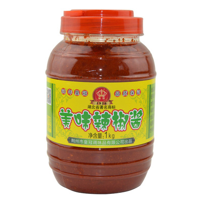荆州皇冠豆瓣酱1kg郭场鸡酱