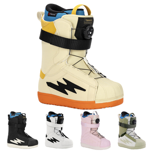 TERROR贝壳头闪电滑雪鞋单板快穿雪鞋女全能刻滑平花防水滑雪靴男