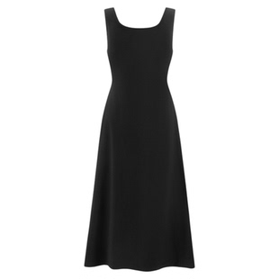 DTLANDO/商场同款25夏新品女装通勤收腰显瘦中长款吊带连衣裙子