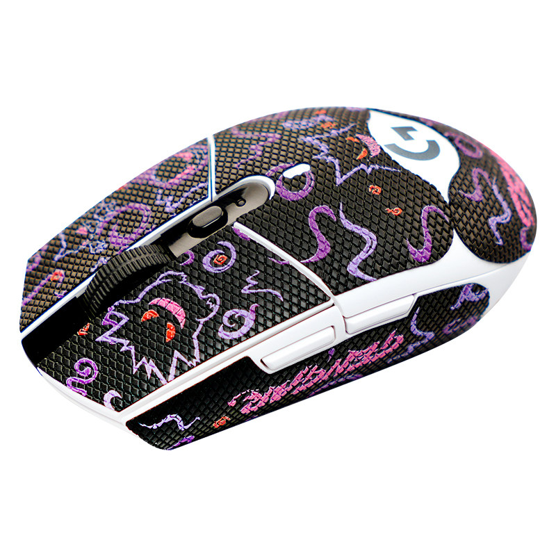 适用罗技G304无线鼠标防滑贴g304防汗吸汗贴膜贴纸保护贴脚全包贴