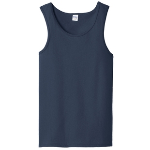 夏季纯色纯棉跨栏背心宽松运动健身无袖T恤打底汗衫男女吊带百搭