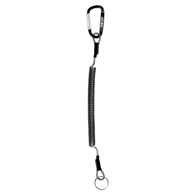 钓鱼失手绳伸缩钢丝钥匙弹簧绳