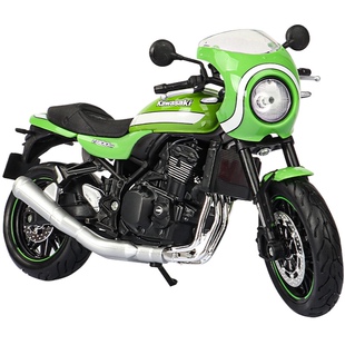 美驰图复古摩托车1/12川崎z900RS模型仿真合金复古机车模型圣诞节