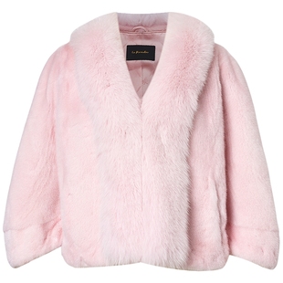 【丹麦进口SAGA级水貂】La Koradior拉珂蒂秋商场同款款裘皮外套