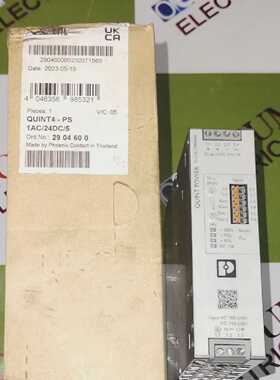 PHOENIXCONTACTQUINT4PS1AC24DC5电源供应100240VACDC输出24VDC5A